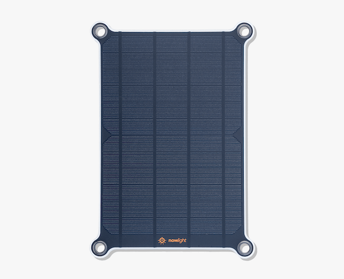 Solar panel front-on product photo